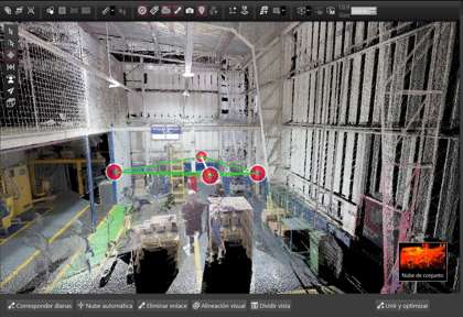 Levantamiento interior de planta industrial con escáner láser 3D - ChileScan3D